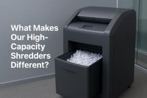 High-capacity Shredders
